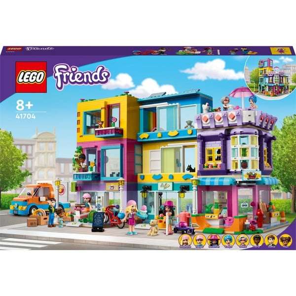 LEGO Friends 41704 Wohnblock + Gratis Notizbuch