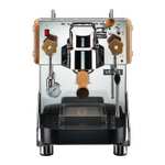 Elektra Verve Mini, Dual Boiler Siebträgermaschine mit gesättigter Brühgruppe,, Echtholz oder schwarz [ComputerUniverse]