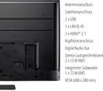 Medion Life X16544 Fernseher (65", UHD, 60Hz, 350nits, 3x HDMI, 2x USB, WLAN, LAN, Bluetooth, PVR, Android TV)