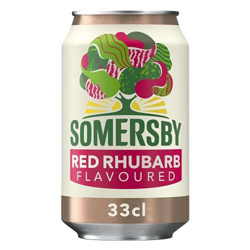 Somersby Red Rhubarb Cider, Dose Einweg (24 x 0.33 L) [PRIME]