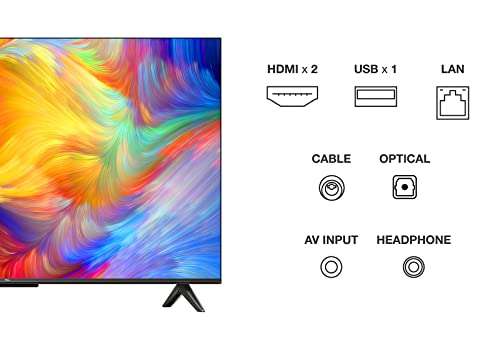 [Amazon.es] TCL 55P739 55 Zoll Fernseher, 4K HDR, Ultra HD, Smart TV Powered by Google TV, Rahmenloses Design (Dolby Vision & Atmos)