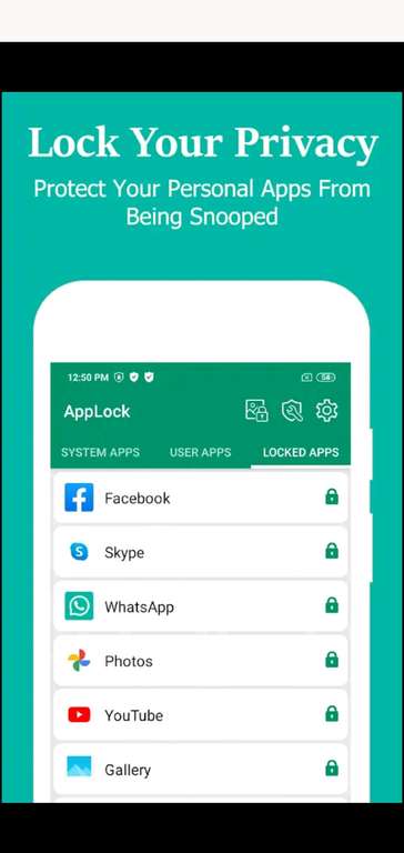 (Google Play Store) AppLock Pro