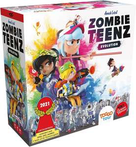 Asmodee TOGGO Toys | Zombie Teenz Evolution | für 2-4 Spieler ab 8 Jahren | 20+ Min. | Nominiert zum SdJ 2021 | Brettspiel | BGG 7,8 [Prime]