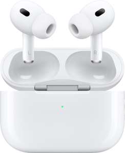 Apple AirPods Pro 2. Generation TWS In-Ears (ANC, Bluetooth 5.3, AAC, ~5.5h Akku, Ladeetui mit Lightning & Qi, Head-Tracking, Ortung)