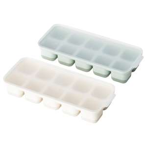 SPJUTROCKA 2x Eiswürfelbehälter mit Deckel (Ikea Family)