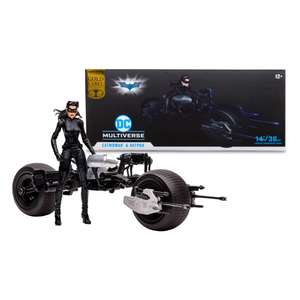 DC Multiverse: Catwoman with Batpod (Dark Knight Rises) McFarlane Toys 2024 Gold Label Limited Edition
