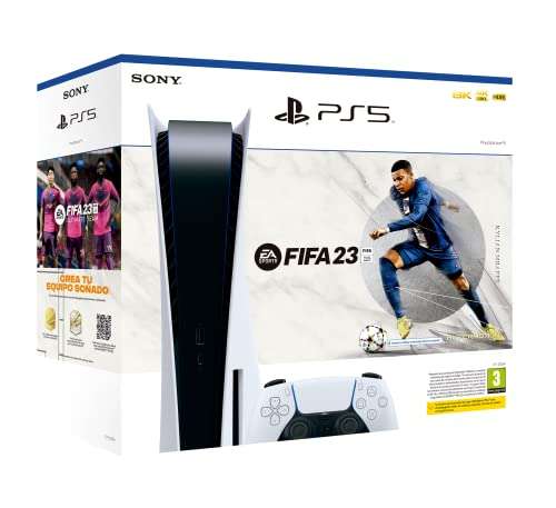 Amazon ES - Sony PS5 Console + FIFA 23 Bundle (für Prime Kunden)