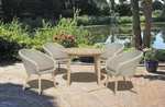 [Kaufland-Marketplace][Preisfehler] Garden Pleasure Sitzgruppe ARVADA 5tlg. / 4x Stuhl 985146 / 1x Tisch 985145 - UV-beständig, wetterfest