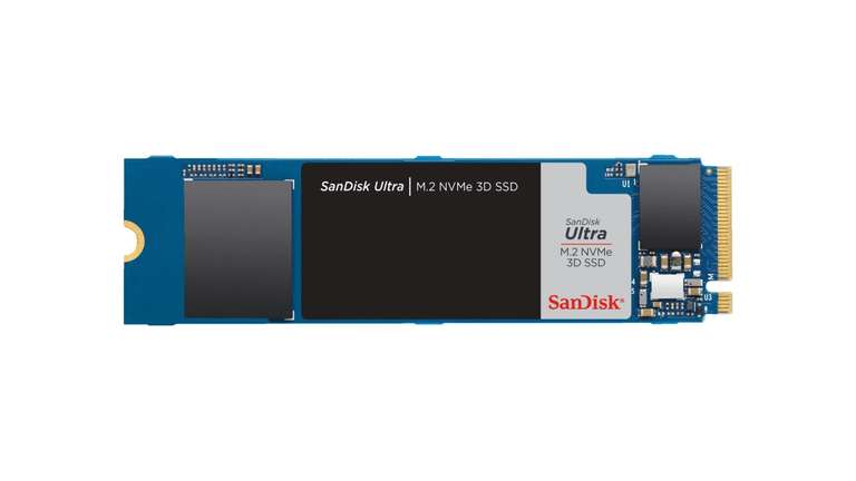 SANDISK Ultra 3D SSD Festplatte, 1 TB M.2 NVMe PCI Express 3.0 x4