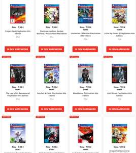 PlayStation Hits ab 7,99€: The Last of Us Remastered, Uncharted Collection, Horizon Zero Dawn, Bloodborne, uvm. [VSK-frei ab 50€ + Abholung]
