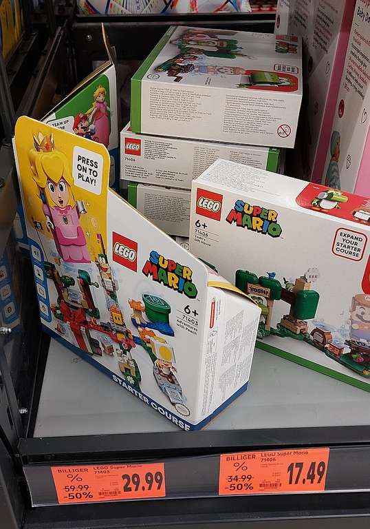 [Lokal Kaufland Weimar] LEGO Sets reduziert, z.B. Super Mario 71403