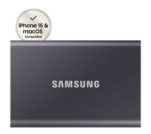 SSD 1TB Samsung Portable SSD T7 USB3.2 Gen.2 Titan Grey