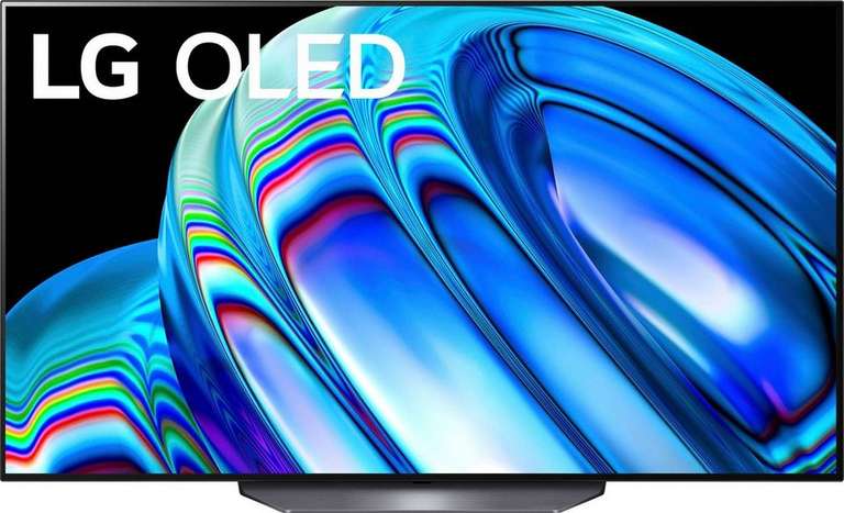 LG OLED77B23LA OLED-Fernseher (195 cm/77 Zoll, 4K Ultra HD, Smart-TV, bis zu 120Hz, α7 Gen5 4K AI-Prozessor, HDMI 2.1, Sprachassistenten)
