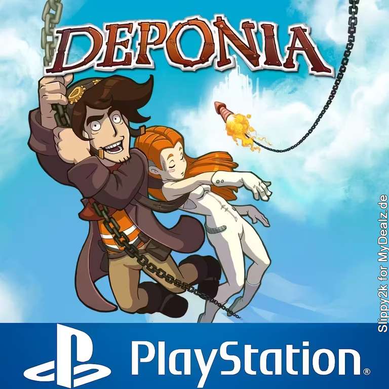 Deponia – Chaos auf Deponia & Doomsday, 0,99€ PS4/PS5 bei PlayStation