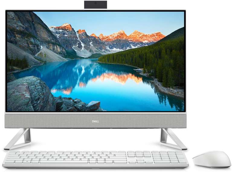 Dell Inspiron 24 5410 All-in-One PC (23.8", FHD, IPS, i3-1215U, 8/256GB, aufrüstbar, HDMI 1.4-In & -Out, USB-C, 4x USB-A, Wi-Fi 6E, Win11)