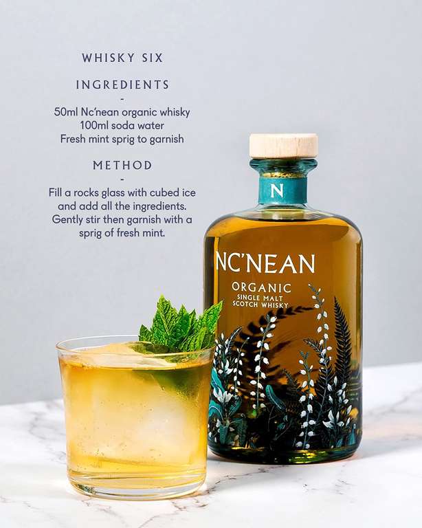 Nc'Nean Premium Organic Whiskey Single Malt 46% Vol. 700ml (Prime)