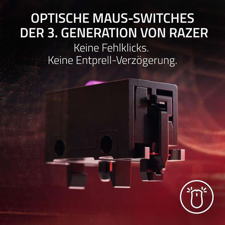 Razer Viper V2 Pro - PUBG: BATTLEGROUNDS Edition Gaming-Maus (PixArt PAW 3950, bis 30000dpi, 1000Hz, 5 Tasten, USB oder kabellos)