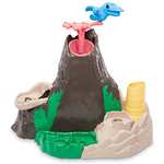 Play-Doh Slime Dino Crew Die Dino-Insel Vulkan-Spielset mit HydroGlitz Eiern und Überraschungen (Prime)