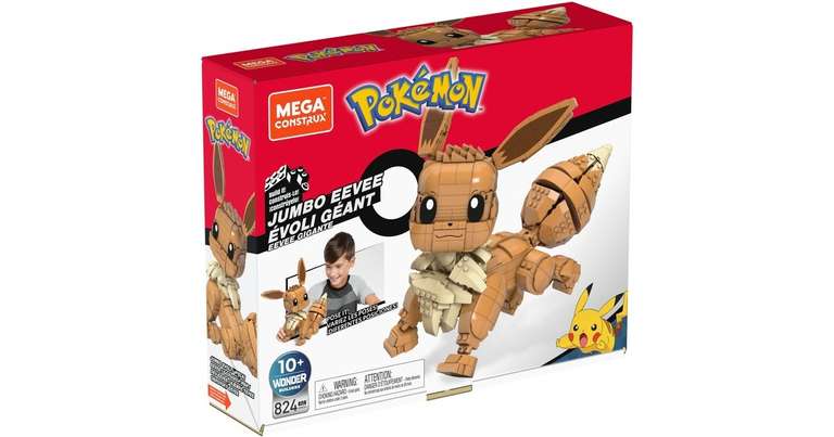 MEGA Pokémon Jumbo Evoli - 845 Steine