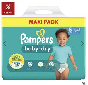 Aldi Süd Pampers baby-dry oder Dry Pants Gr. 3 4 5 6 am 09.09.2023 Maxi Pack