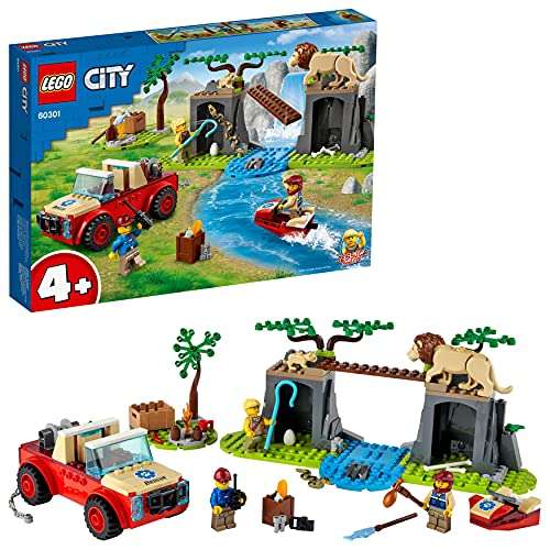 LEGO 60301 City Wildlife Tierrettungs-Geländewagen für 26,39 bei amazon