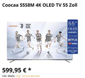 Coocaa 55S8M OLED TV 50Hz