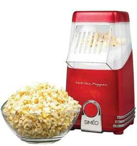 Simeo Popcornmaschine Popcorn Maker Heißluft-Popcorn-Maschine ohne Fett/Öl