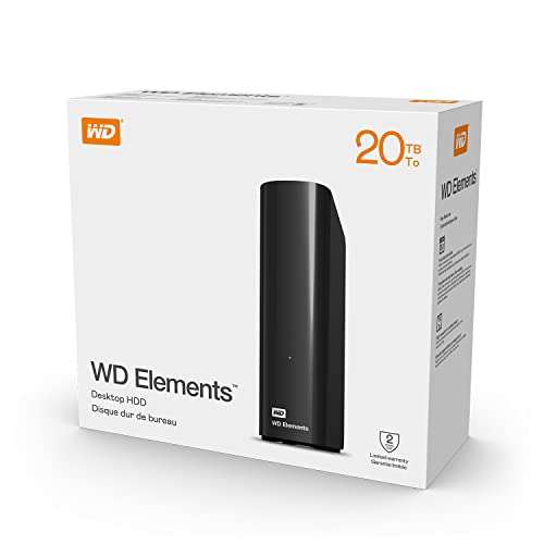 WD Elements Desktop-Speicher 20 TB - BESTPREIS