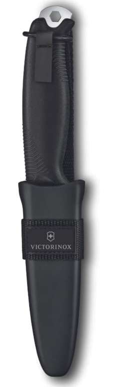 Victorinox Venture, Bushcraft-Messer mit feststehender Klinge aus 14C28N-Edelstahl mit 105mm Länge, inkl. Hülle