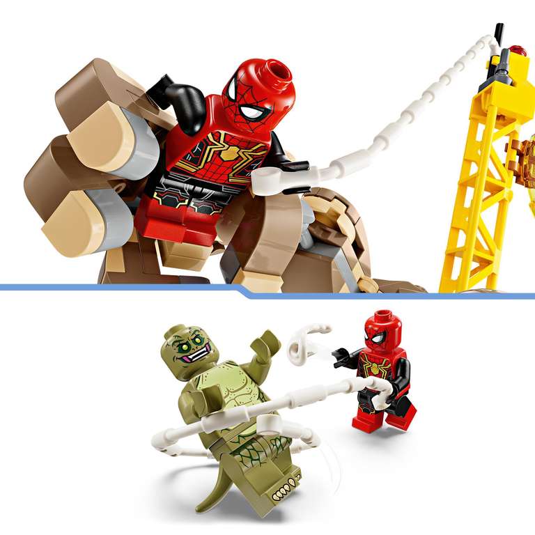 LEGO Marvel Spider-Man vs. Sandman 76280: Showdown, inkl. Lizard und Electro / 43219 Disney Princess Kreative Schlösserbox (Prime/Otto)