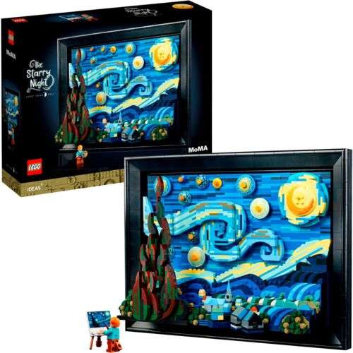 LEGO Ideas 21333- Vincent van Gogh: Sternennacht | 2316 Teile