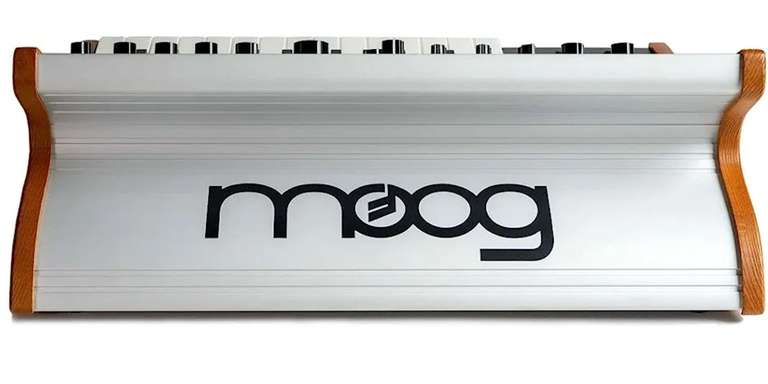 Moog Subsequent 25, monophoner Analogsynthesizer mit 25 leicht gewichteten Tasten mit Anschlagdynamik