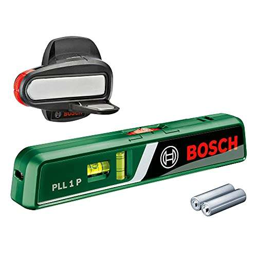 Bosch Laser-Wasserwaage PLL 1 P mit Wandhalterung für 25,99€ (Prime)