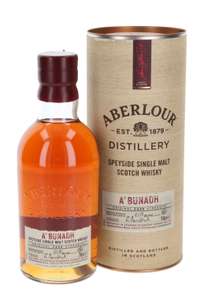 Verschiedene Aberlour Whisky im Angebot z.B. Aberlour A'Bunadh Batch 80 52,95€, Aberlour 12 nc filtered 29,95€, Vsk-frei ab 150€ Bestellwert