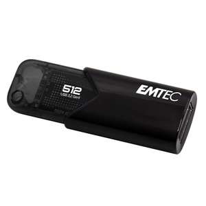 Prime: Emtec B110 Click Easy 3.2 512GB USB Stick Type-A 3.2 Gen 2 (3.1 Gen 2) schwarz