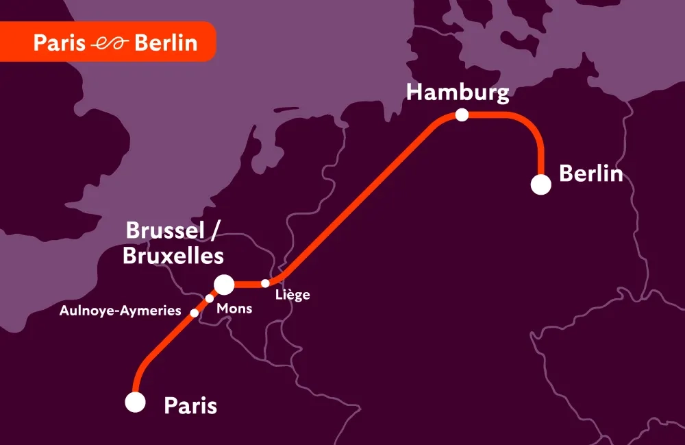 Nachtzug/Bahn: Bett ab 40 Euro - Paris, Berlin, Prag, Brüssel im August