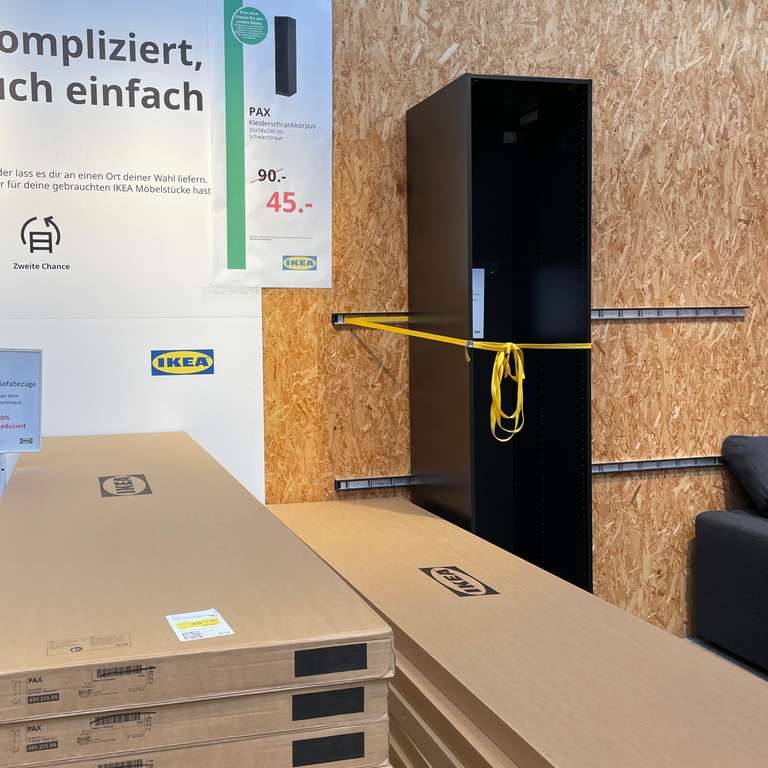 (Lokal München Brunnthal) IKEA Pax Korpus schwarzbraun Restbestand