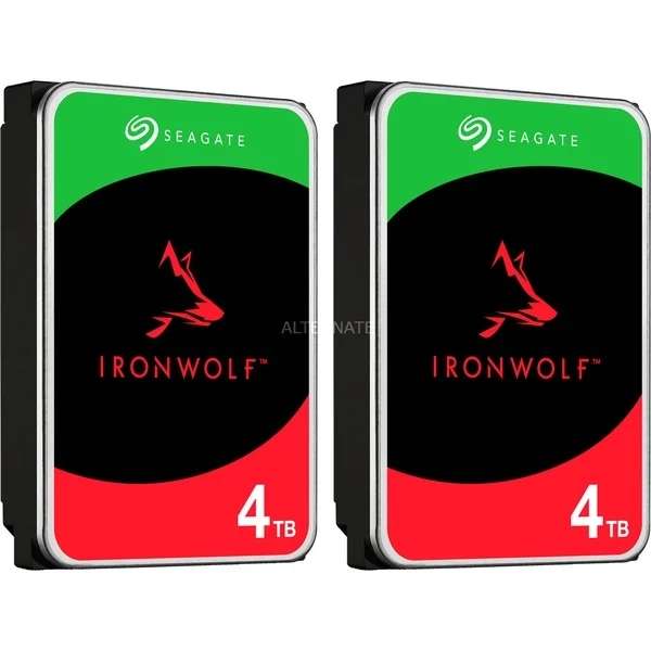 Ironwolf Seagate 2x 4 TB NAS Festplatten
