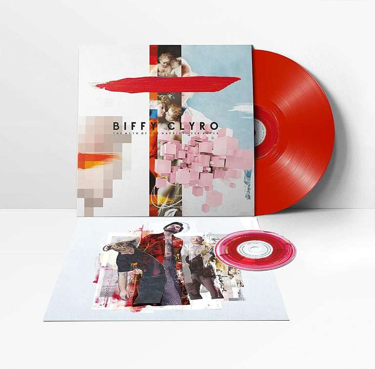 BIFFY CLYRO - The Myth Of Happily Ever After (Limited Edition Red Vinyl mit CD) [Vinyl LP] [amazon prime]