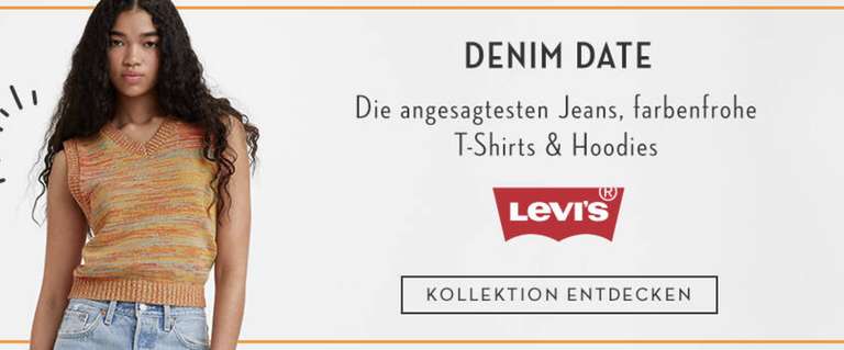 LEVI'S bei Limango: bis zu 67 % Rabatt, z.B. Jeansjacke oder Jeans