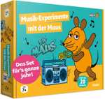 FRANZIS - Musik-Experimente mit der Maus, 20 Versuche für Ferien und Freizeit rund um das Thema Musik, empfohlen ab 7 Jahren