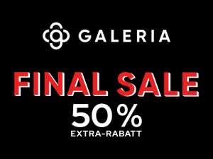 50% Extra-Rabatt auf Bekleidung und Schuhe im Sale bei Galeria | über 6800 Produkte