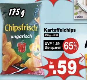[Krümet] Funny Frisch Chips 175g nur 0,59 € ab 21.03.
