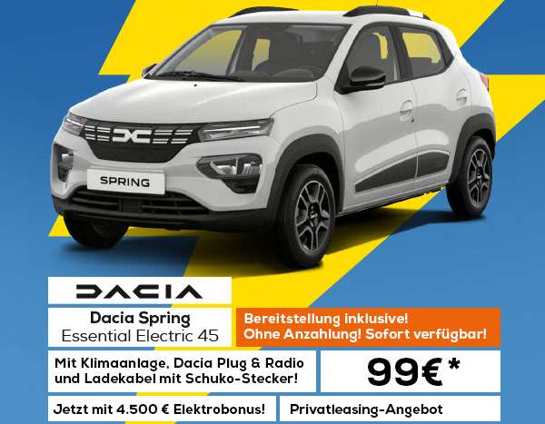 Neuwagen Dacia Spring Angebote