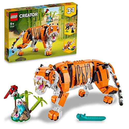 LEGO Creator 3-in-1 - Majestätischer Tiger (31129) für 36,99 Euro [Amazon oder Kaufland]