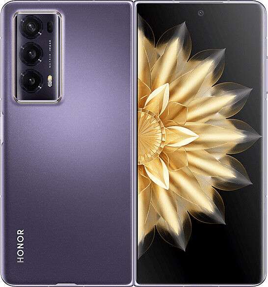 HONOR Magic V2, 16GB + 512GB, Snapdragon 8 Gen 2, Purple oder Black, Super-light Titanium + ein Geschenk DJI Mini 2 SE oder Honor Pad 8
