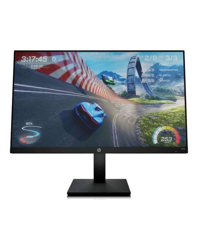 HP X27q Gaming Monitor (68,6 cm/27 ", 2560 x 1440 Pixel, QHD, 1 ms Reaktionszeit, 165 Hz, IPS-LED)