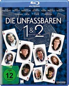 Die Unfassbaren - Now you see me 1 & 2 (2x Blu-ray) für 6,47€ (Amazon Prime)