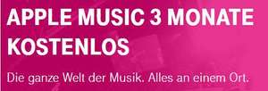 3 Monate Apple Music gratis für Magenta Telekom Mobilfunk Vertragskunden