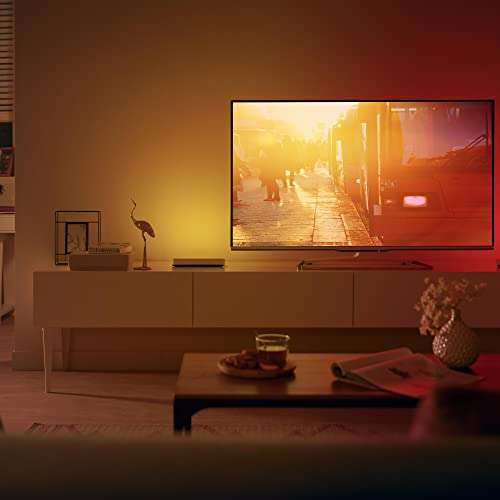 PRIME - Personalisiert - Philips Hue White & Color Ambiance Play Lightbar Doppelpack weiß 2x490lm